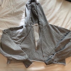 CROPPED GARAGE HOODIE